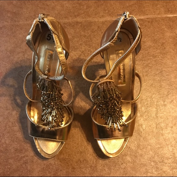 BCBG MaxAzria Beaded Waltz Heels - Picture 1 of 6